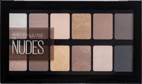 dm nudes|Maybelline New York Lidschattenpalette The Nudes, 9,6 g 